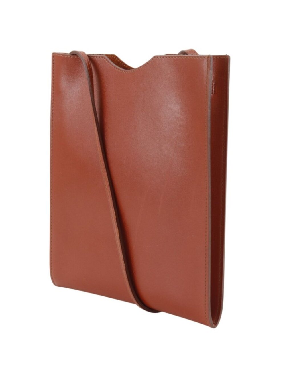 Hermes Omenitu Box Calf Red Brown Shoulder - Picture 2 of 10